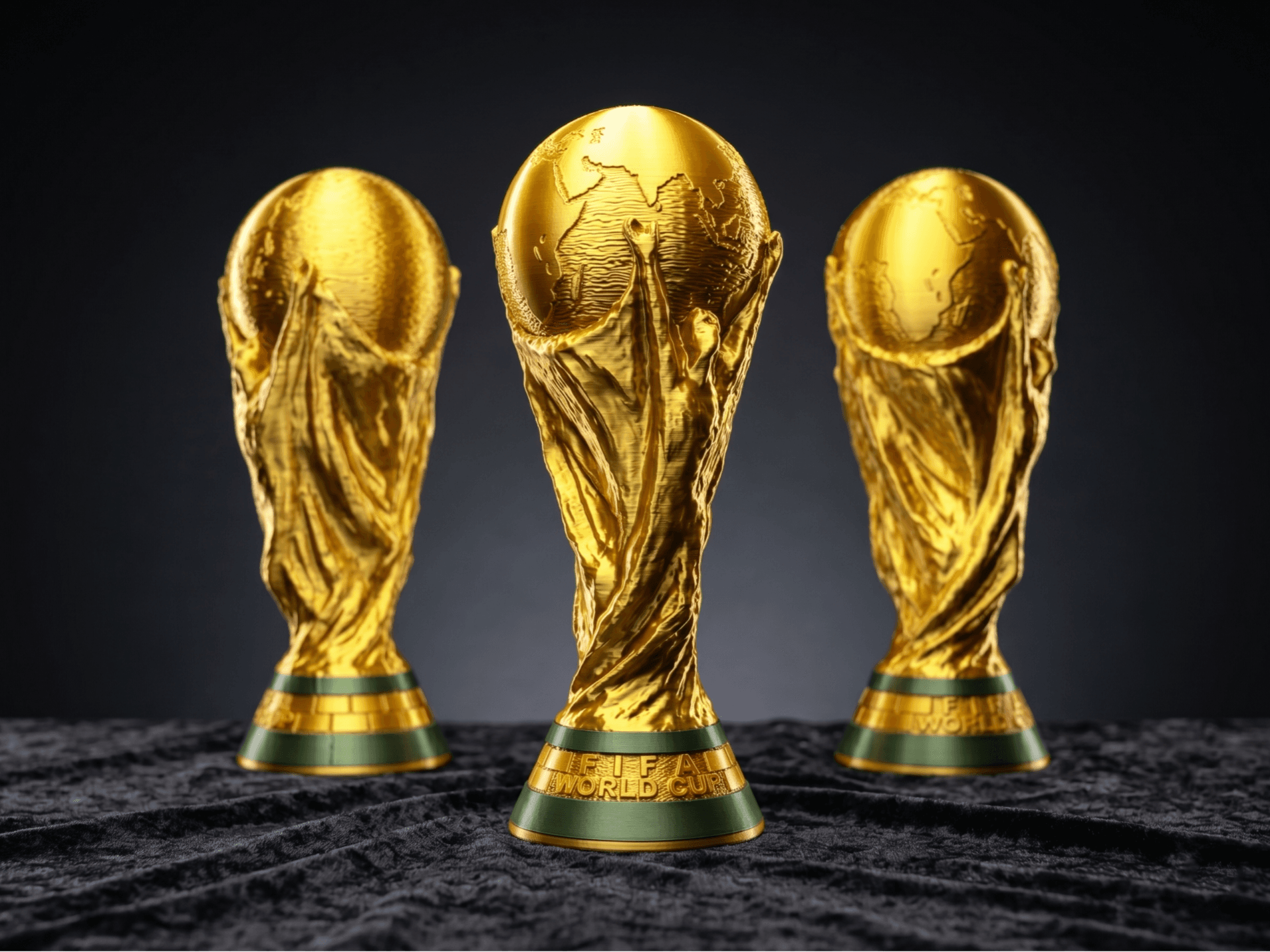 Ultra-Detailed World Cup Trophy Replica